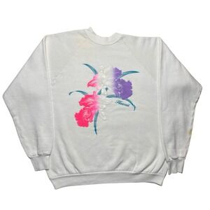 Vintage Hawaii Hawaiian flower sweater‎